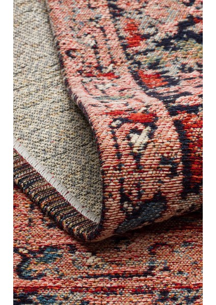 Anadolu 01 Multy Antik Desenli Yıkanabilir Kaymaz Tabanlı Etnik Kilim