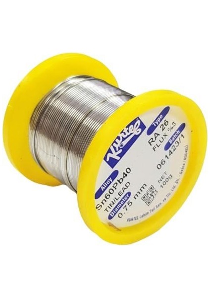 0.75 mm 100 Gram Lehim Teli SN60PB40
