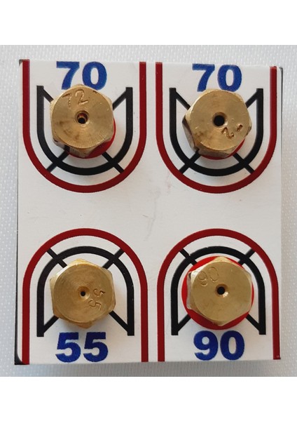 Luxell Ocak Lpg Tüp Dönüşüm Enjektör Memeleri Takımı 7 mm