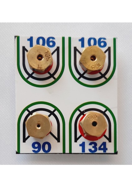 Dominox Ocak Doğalgaz Enjektör Memeleri Takım 7 mm