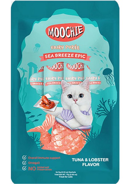 Sıvı Kedi Ödülü Ton-Istakoz 5X15 gr Nrmsa
