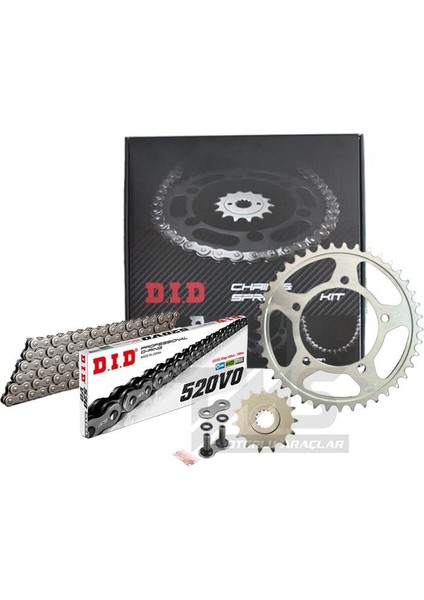 DID-Sunstar 2004-2010 Honda Crf 250 R Uyumlu Zincir Dişli Set Oring Zincir Çelik Renk fiyatları