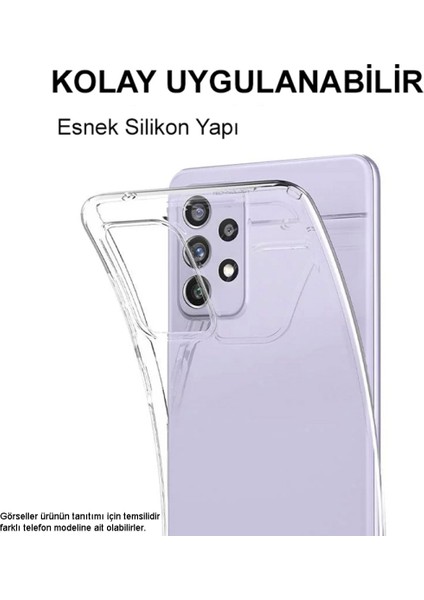 Oppo Reno 4 Kapak 1mm Süper Silikon Şeffaf Kılıf