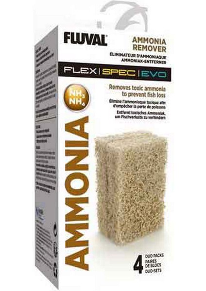 Amonyak Giderici Flex Akvaryum Için 4 Lü