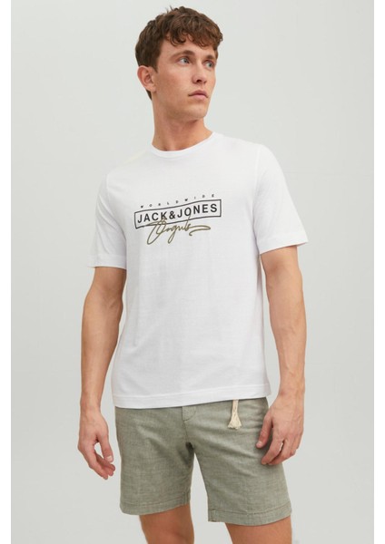 12235487-23Y Jorsplash Brandıng Tee Ss Crew Neck Erkek T-Shirt