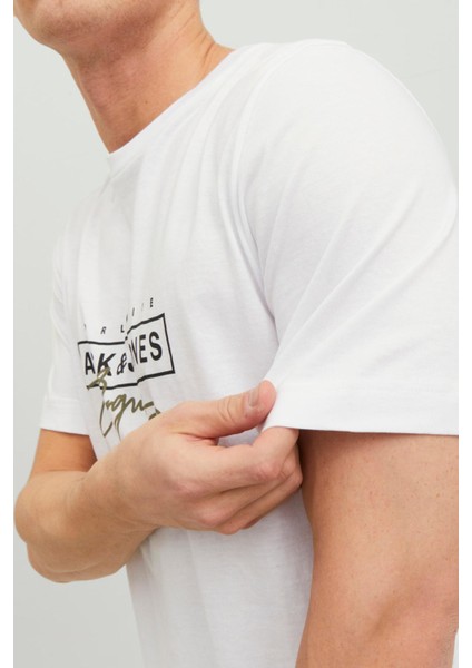 12235487-23Y Jorsplash Brandıng Tee Ss Crew Neck Erkek T-Shirt modelleri