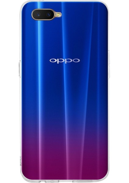 Oppo Rx 17 Neo Kapak 1mm Süper Silikon Şeffaf Kılıf
