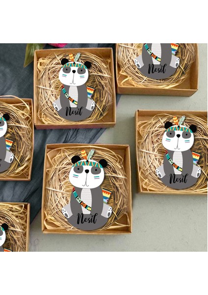 20 Adet Kişiye Özel Hediye Magnet Doğum Günü, Sünnet ve Parti Magneti Model 7285