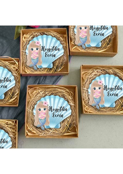 20 Adet Kişiye Özel Hediye Magnet Doğum Günü, Sünnet ve Parti Magneti Model 8915