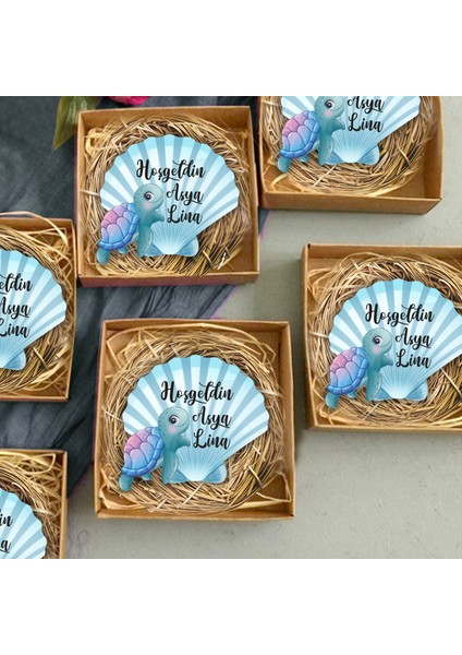 20 Adet Kişiye Özel Hediye Magnet Doğum Günü, Sünnet ve Parti Magneti Model 8975