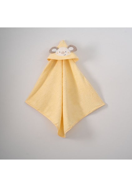 Sevimli Koala Kapşonlu Havlu 80 x 90 cm Model 355