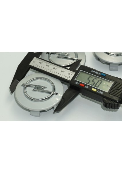 Opel Jant Göbeği Gri Kapak Seti 55MM