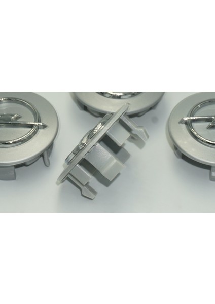 Opel Jant Göbeği Gri Kapak Seti 55MM