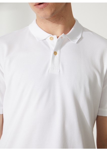 Rıders By Lee Beyaz Erkek Polo T-Shirt