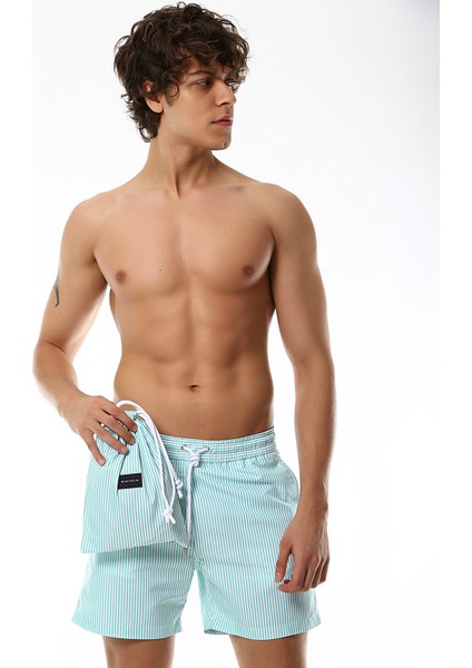 Yeşil Erkek Şort Mayo 1024 modelleri