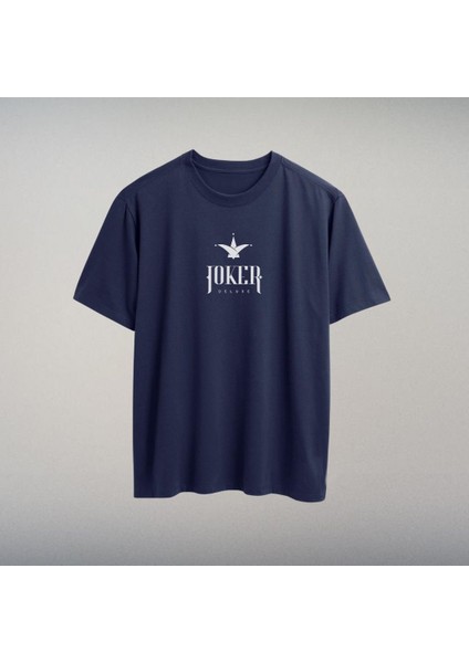 Joker Özel Tasarım Baskılı Unisex Oversize Tişört