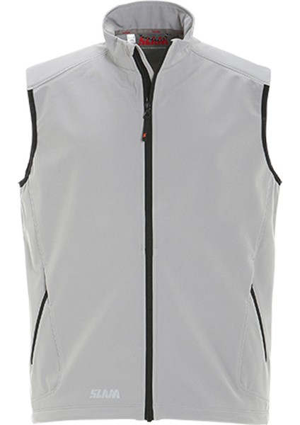 Açık Gri Erkek Dik Yaka Regular Fit Yelek A126002S00_ACT Softshell Vest