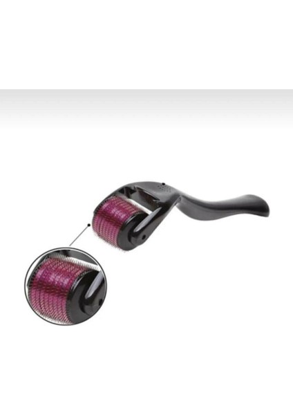 Dermaroller Titanyum Uçlu 540 İğneli Derma Roller 0.5 mm İğne Cilt Yüz Vücut Yenileme Masaj modelleri