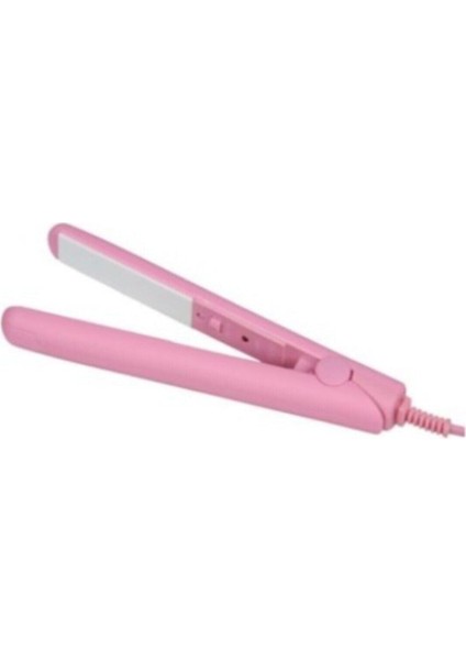 Pembe Seyahat Tipi Mini Saç Düzleştirici Mini Saç Düzleştirici