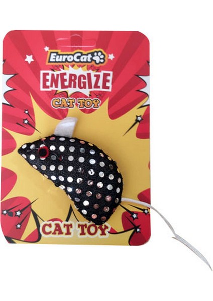 Kedi Oyuncağı Parıltılı Benekli Fare Nrmsa