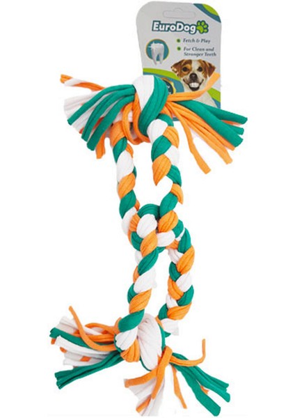 Köpek Diş Ipi 2 Halka 35CM (Tur-Yeş-Bey) Nrmsa