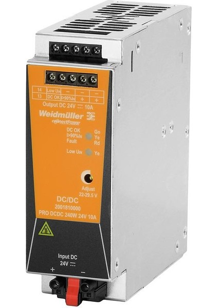 weidmüller Weidmüller-Pro Dcdc 240W 24V 10A-2001810000- Dc-Dc Güç Kaynağı