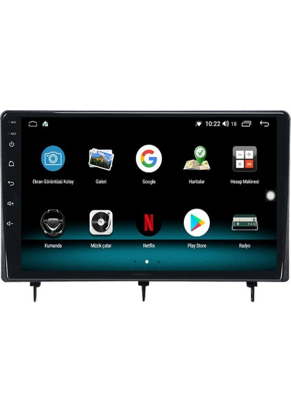 Honda Civic Android 12 Multimedya Carplay 8gb Ram + 128GB HDD Navigasyon Ekran