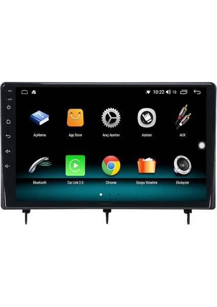 Honda Civic Android 12 Multimedya Carplay 8gb Ram + 128GB HDD Navigasyon Ekran