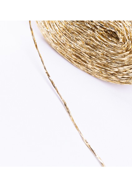 Janjanlı altın ip, 1 mm 25 metre