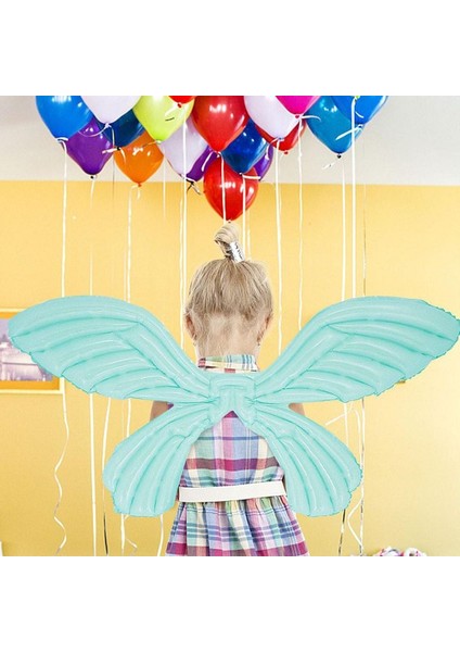 Kelebek Kanadı Şekilli Folyo Balon Mavi Renk 84 x 60,5 cm 1 Adet Hawa modelleri
