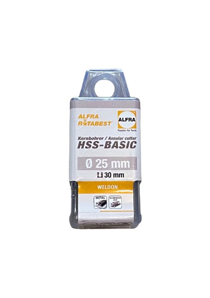 Hss Basic Serisi 25x30MM FREZE UCU F1907025025 ALFRA fırsatları