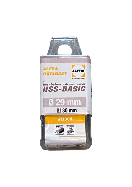 Hss Basic Serisi 29x30MM FREZE UCU F1907029025 ALFRA fırsatları