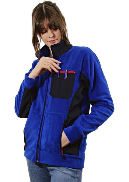 SPM10 Unisex Sax Mavi Softshell Garnili Polar Mont