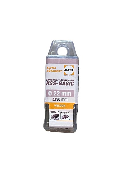 Hss Basic Serisi 22x30MM FREZE UCU F1907022025 ALFRA modelleri