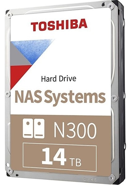 14TB N300 7200 256MB 7/24 Nas HDWG21EUZSVA