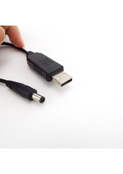 USB Voltaj Yükseltici Regülatör-Usb To 5.5*2.1mm Power Jack