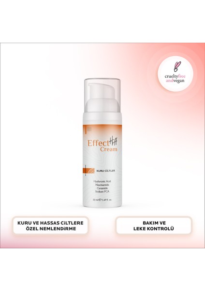 Cream Kuru Ciltler İçin Nemlendirici Bakım Kremi 50ml