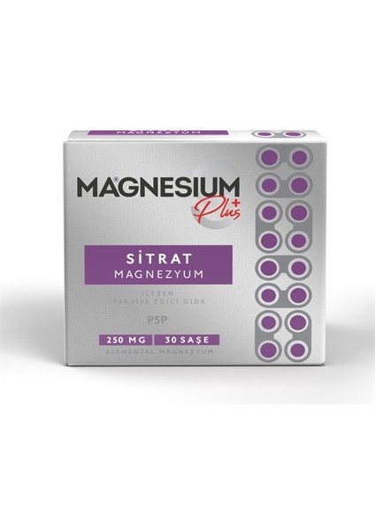 Magnesıum Plus S (Magnezyum Sitrat) & P5P