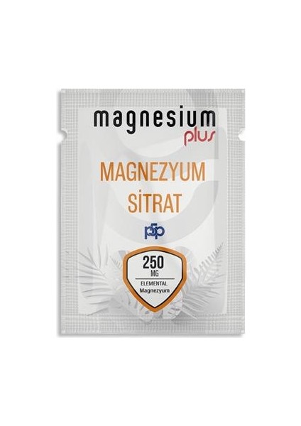 Magnesıum Plus S (Magnezyum Sitrat) & P5P