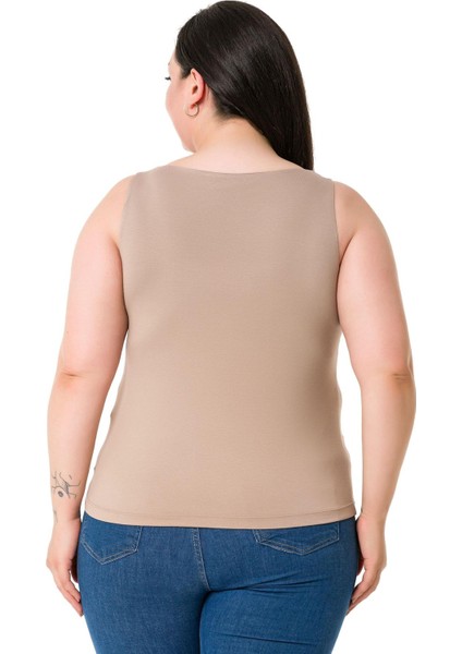 Büyük Beden Askılı Yarım Astarlı Viskon Vizon Body modelleri