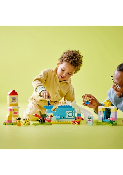 LEGO® DUPLO® Kasabası Rüya Oyun Parkı 10991 - 2 Yaş ve Üzeri Küçük Çocuklar Için Eğitici ve Yaratıcı Oyuncak Yapım Seti (75 Parça)