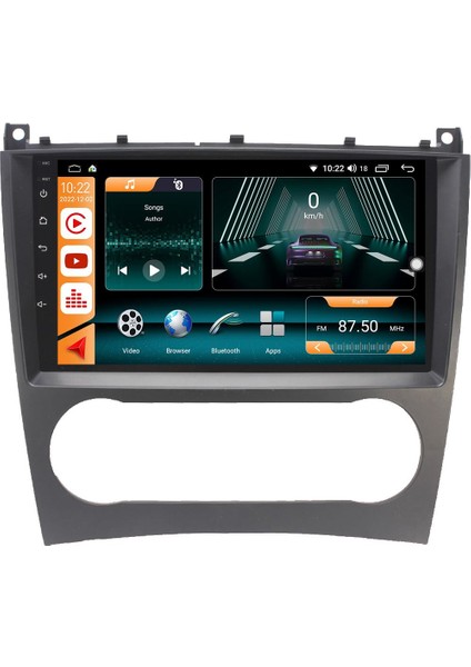 Mercedes Clk W208 Android 12 Multimedya Carplay 8gb Ram + 128GB HDD Navigasyon Ekran indirimleri
