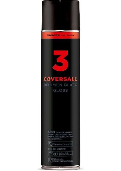 Coversall Sprey Bitumen Black 600 ml N132760