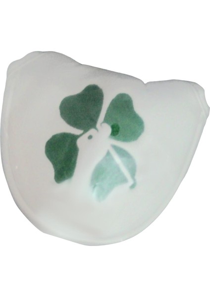 Dayanıklı Golf Mallet Putter Kafa Kapağı Kafa Pu Deri Golfçüler Beyaz (Yurt Dışından) indirimleri