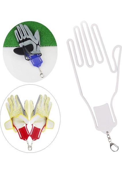 Taşlanabilir Eldiven Eldiven Tutucu Keeper Kurutma Raf Aracı Tokalı (Yurt Dışından)