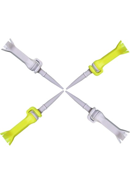 4 Esnek Golf Tee Çok 76MM / 3 Inç, Performans Düşük Dirençli Golf (Yurt Dışından) modelleri