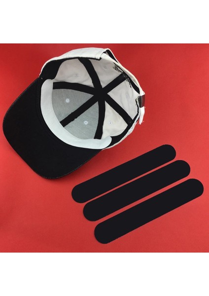 20 Lot 24CM Şapka Boyutu Kendi Kendinden Yapışkan Şerit Astar Nem Fitil Bant 20 Pcs Siyah (Yurt Dışından) fırsatları