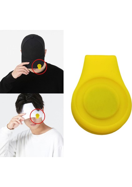 Golf Eldivenleri Için Top Işaretçisi ile Golf Şapka Klibi Sarı (Yurt Dışından) fırsatları