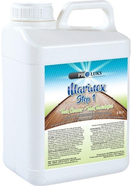 Marinox Step 1 Tik Temizleyici 5lt