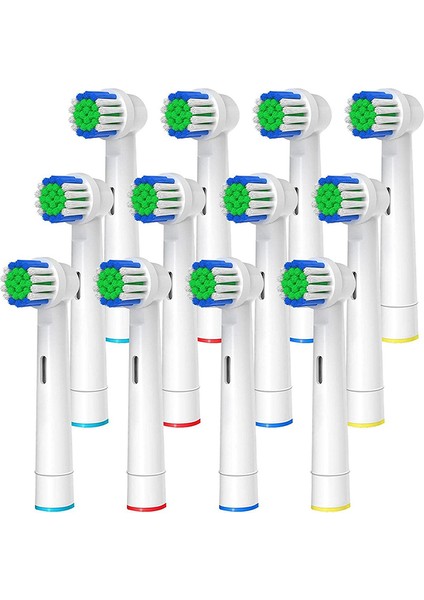 Oral B Uyumlu 12 Adet Yedek Diş Fırçası Başlığı Şarjlı Diş Fırçaları Uyumlu